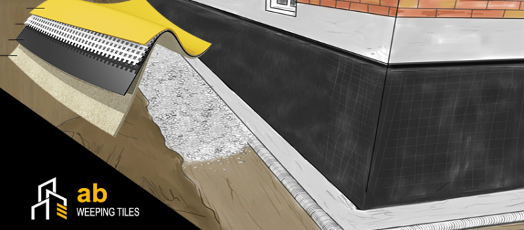 waterproofing system provides waterproofing protection for any structural below-grade concrete surface